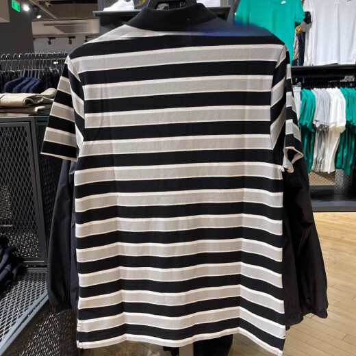 耐克（NIKE）男子POLO衫短袖运动休闲条纹翻领透气半袖T恤 FN3897-010 FN3897-010 M