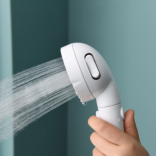 Home KATEI STORY Japanese powerful supercharged shower head three-speed adjustable solar shower handheld universal shower head white
