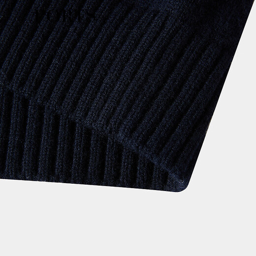 PORTS Men's 2026 Spring and Summer New Arrival Woven Hooded Splicing Knitted Cardigan Night Sky Blue Blue Purple M