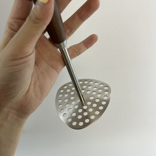 Fantasy kitchen mashed potato masher, supplementary food mashed potato masher tool, 304 all-steel potato press
