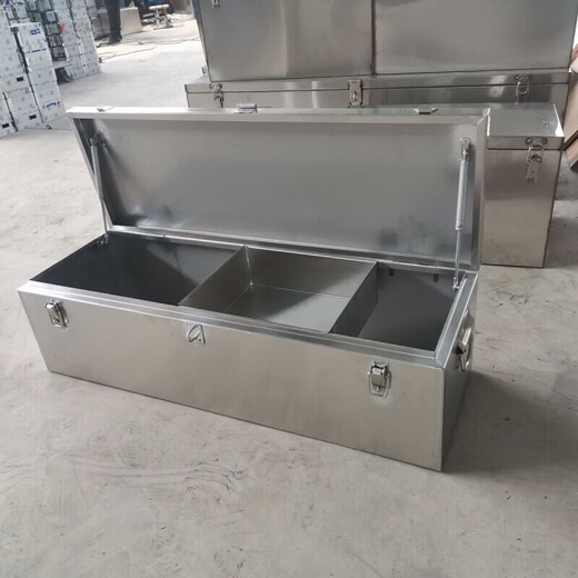 Hejianggong stainless steel tool box tool cabinet tool cart storage box truck special stainless steel thickening extra thick waterproof customization length 120 width 40 height 40 stainless steel 2.0 thick