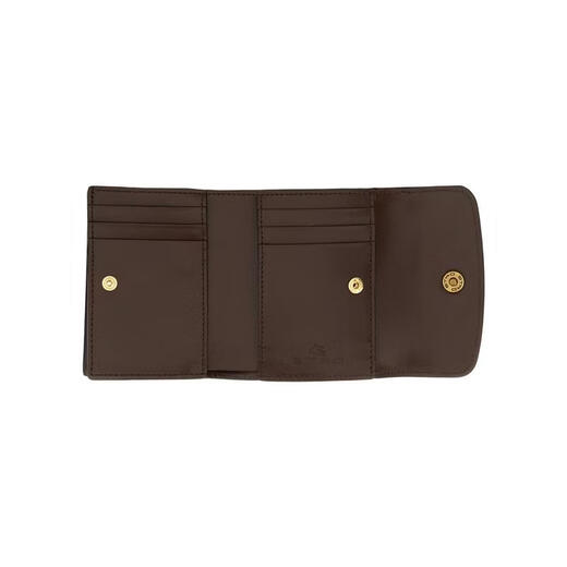 ETRO SS26 Light Luxury Women's Paisley Wallet BROWN One Size