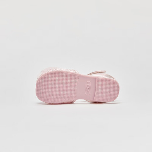 DAVE&BELLA children's sandals 2026 summer new girls' shoes baby girl princess shoes non-slip children's casual shoes children's shoes pink ready-made 21