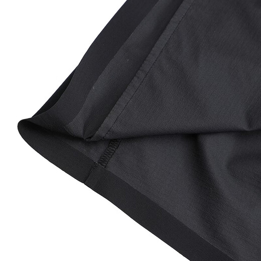 YOUNGOR Jacket Men's Quality Nylon Fully Laminated Single Jacket Style Simple, Clean, Casual and Versatile 2026 Shopping Mall Same Style Black YJJK430232ALA S 165/88A (Recommended 100-120Jin Jin equals 0.5kg)