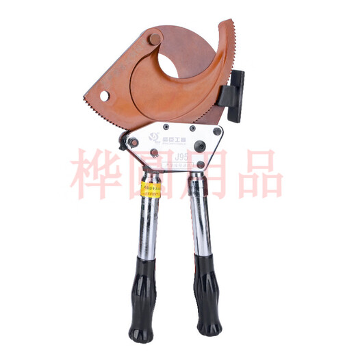 Qiao Bo Lai ratchet-type wire cutter, wire cutter J40/52/95/10 high-voltage armored cable, cable scissors, electrical steel stranded wire, export model J40 cut diameter below 3 cm