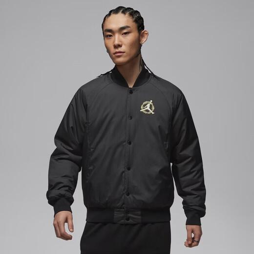 Nike (NIKE) cotton clothing men's 2026 new year spring new JORDAN CNY warm sports jacket outer baseball uniform IQ3966-060 S