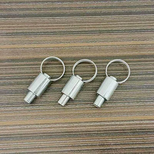 CLCEY thickened galvanized pull ring spring pin stool accessories positioning pin telescopic latch flat head pull ring spring bean hardware thickened galvanized pull ring spring pin 50 pieces
