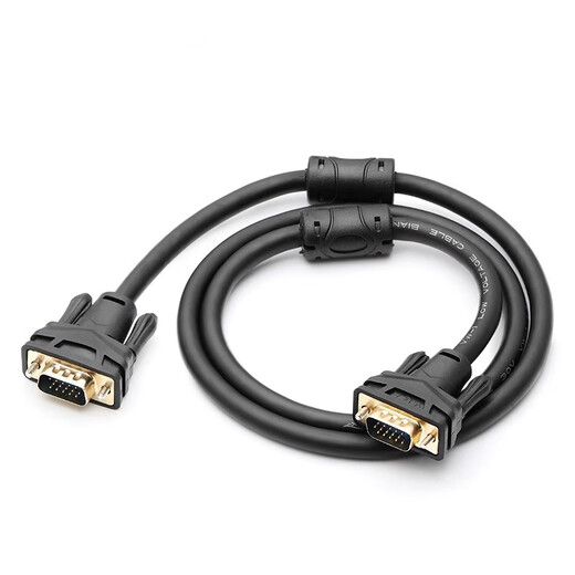 Fuweisheng VGA HD cable projector cable display cable 3+6 core male to male connector 10 meters FWS-VGA3+6G/G 10M