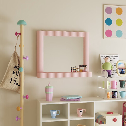 Livingplus dopamine makeup mirror bedroom tabletop mirror wall hanging bathroom makeup comb everything you need to know about operations at home and abroad