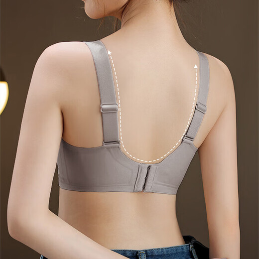 Urban Beauty Underwear Women's Small Breast Gathering, Seamless Top Support, Soft Support, Anti-sagging, Wireless Bra