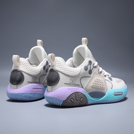 Chiyun City Marshmallow 9 Children's Basketball Shoes Boys Sports Shoes Spring Youth Student Girls Middle and Large Children's Shoes Marshmallow 31