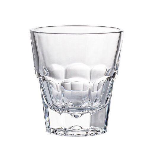 Yusenyi tempered glass wine glass home beer mug family set commercial beer drinking cup straight thickened glass 150l6+ cup holder