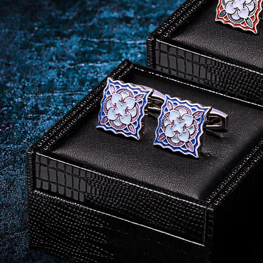 KFLK enamel French shirt cufflinks men's light luxury custom shirt cuff buttons gift cufflinks Cufflinks F803