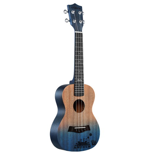 Andrew ukulele débutant pour débutant pour débutant 23 pouces Small Guitar Guitar Adulte 26 pouces UKLILI 23 pouces de rêve jaune de 23 pouces ++ et sac en coton