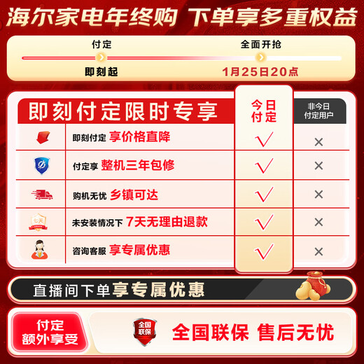 Haier Yunxi Fully Automatic Pulsator Washing Machine 10KG Dual Power Essence Washing Home Appliances National Subsidy Trade-In OCC ES100B56Plus6