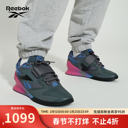 Reebok official 24 new women's LEGACY LIFTER III weightlifting comprehensive training shoes 100074529 38 (24.5cm), US 7.5