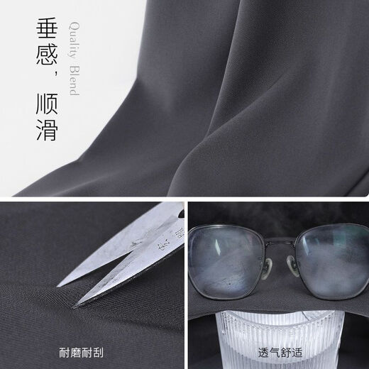 Dajiashi Z Gray Suit Suit Women's Business Wear 2026 New Spring Autumn Business Suit Formal Occasion Two-piece Suit B Black Two-piece Suit Free Belt XL