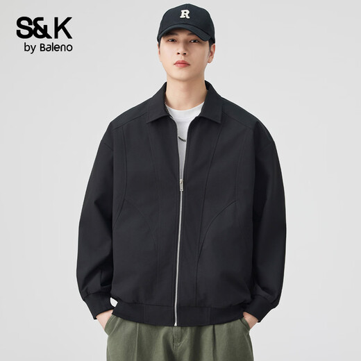 Baleno S&K series jacket men's spring high-end short Korean style casual loose versatile versatile top