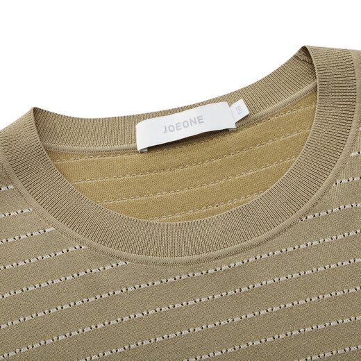 Jiumuwang T-shirt men's 26 spring and summer new style, smooth to the touch, cool and skin-friendly top, the same style in the mall, standard version + hay yellow + CT4610723 L 175/96A (50)