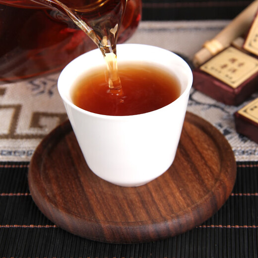 Mu Zhi Pu'er Tea Ancient Tree Pu'er Highly Fragrant Glutinous Fragrance Square Brick Glutinous Rice Fragrance Small Square Brick Strong Fragrance Tongban Ripe Tea Randomly Delivered