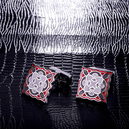 KFLK enamel French shirt cufflinks men's light luxury custom shirt cuff buttons gift cufflinks Cufflinks F803