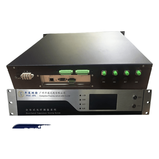 Hot-temperature optical fiber host multi-mode 48-channel single-mode fire detector distributed optical fiber temperature measurement host hot-temperature optical fiber host