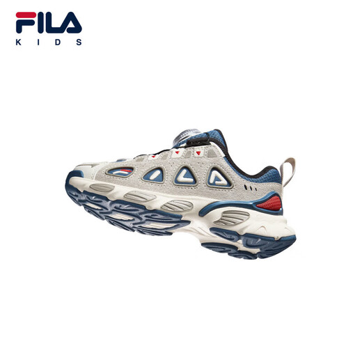 FILA children's running shoes 2025 winter boys and girls plus velvet sports shoes
