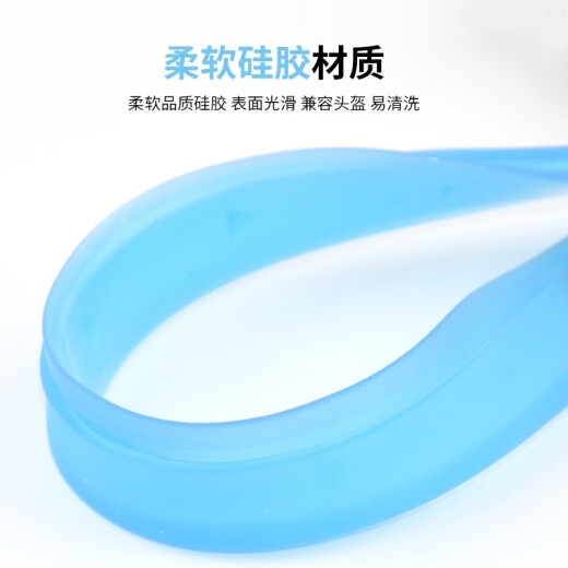 WRELS升级款硅胶导汗带男女运动头带防汗带跑步健身瑜伽吸汗跑马止汗带 二代灰色(导汗升级)