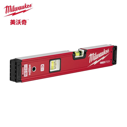 Meiwaqi REDSTICK bone-shaped reinforced anti-fall level magnetic high-precision water balance instrument 40cm magnetic suction