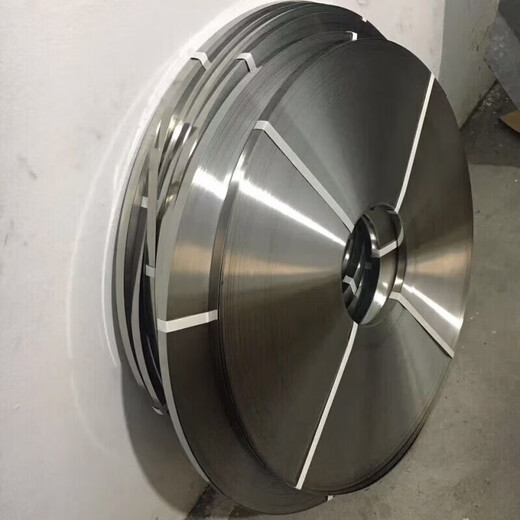 Wenzhi packing tape insulated stainless steel packing tape steel strap buckle cable tie packing buckle 0.4x6.4x50 meters per roll