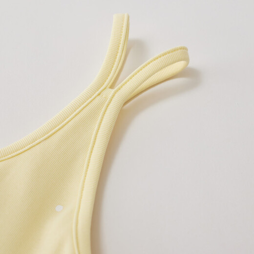 IEF/Aiyifu Vest 2026 Spring New Japanese Style Sweet Gentleness Pure Desire Style Versatile Polka Dot Suspender Wrap Chest Yellow One Size