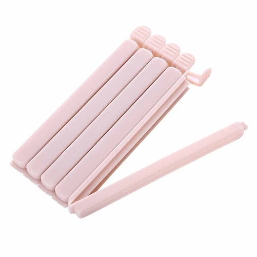 Fantasy sealing clip kitchen snack small clip food sealing clip household food preservation bag tea sealing artifact moisture-proof small size 5 pack (random color)