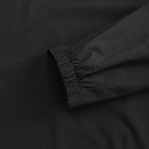 YOUNGOR Jacket Men's Quality Nylon Fully Laminated Single Jacket Style Simple, Clean, Casual and Versatile 2026 Shopping Mall Same Style Black YJJK430232ALA S 165/88A (Recommended 100-120Jin Jin equals 0.5kg)