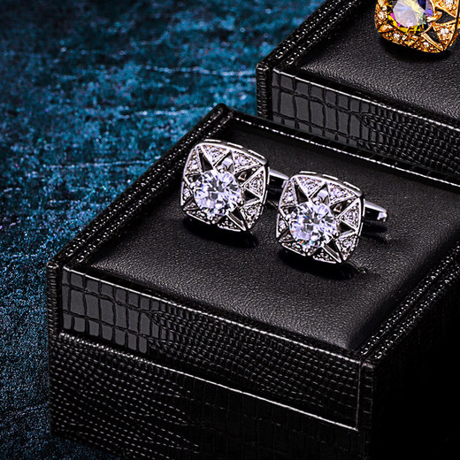 KFLK hollow design French shirt cufflinks men's light luxury custom shirt cuff buttons metal cufflinks Cufflinks J906