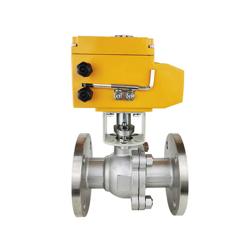 JLQ941F electric flange ball valve high temperature cast steel carbon steel stainless steel cut-off valve O-type switch intelligent cast steel DN40