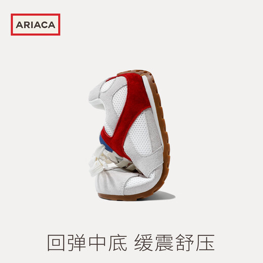 AriacaARIACA girls' sports shoes 2026 spring new soft-soled children's mesh breathable outdoor moral training shoes beige 26 inner length 16.5/suitable for foot length 15.5-16.1