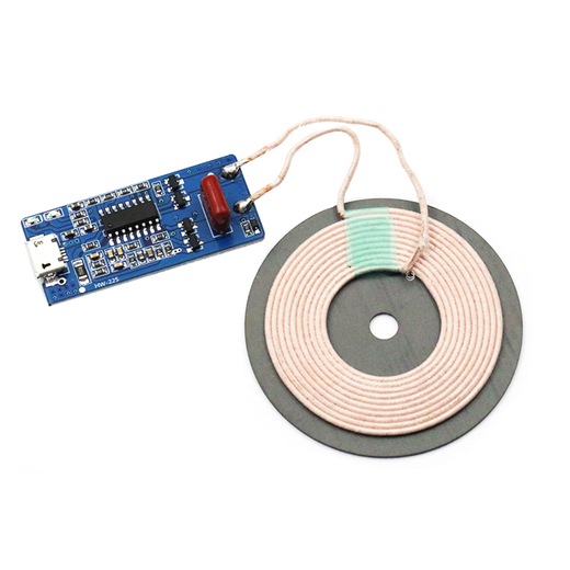 DIY wireless charging solution with magnetic isolation sheet wireless charger receiving end fast charging module soft board PCBA coil wireless charging receiving end