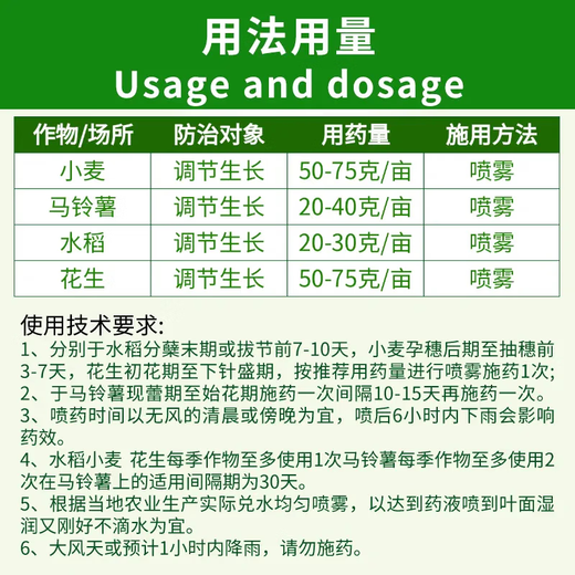 Spidet 5% prohexadione calcium strawberry pepper eggplant control flourishing shoots dwarf seedling pressure pesticide growth regulator 20g
