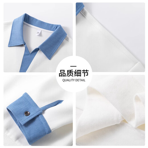 Fingercroxx it trendy brand color-blocked sweatshirt for men in spring loose and versatile long-sleeved lapel top American high street fashion polo shirt black counter same style 4XL 200-220Jin Jin equals 0.5 kg