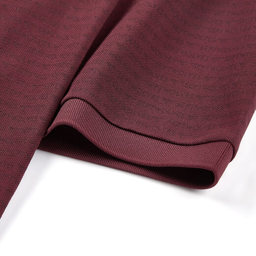 Septwolves short-sleeved T-shirt men's summer cool antibacterial and skin-friendly solid color Polo lapel top men's casual commuting half-sleeved T-shirt for men