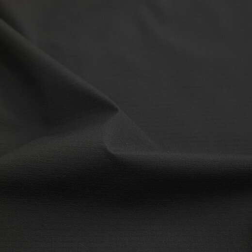 YOUNGOR Jacket Men's Quality Nylon Fully Laminated Single Jacket Style Simple, Clean, Casual and Versatile 2026 Shopping Mall Same Style Black YJJK430232ALA S 165/88A (Recommended 100-120Jin Jin equals 0.5kg)