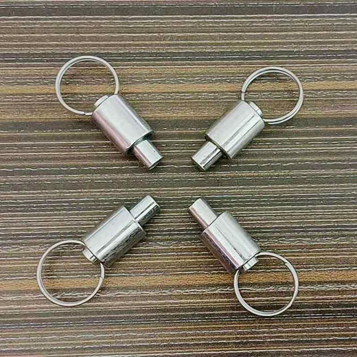 CLCEY thickened galvanized pull ring spring pin stool accessories positioning pin telescopic latch flat head pull ring spring bean hardware thickened galvanized pull ring spring pin 50 pieces