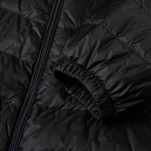 New 2026 national standard white duck down offline same style for men and women, light and warm hooded down jacket, burgundy 2XL