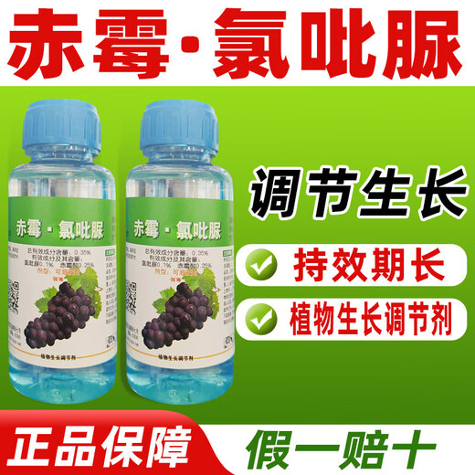 Guowang 0.35% Gibberella Chlorfenuron Grape Growth Regulator Grape Special Growth Regulator Authentic Pesticide 100ml*1 Bottle Store Hot Sale