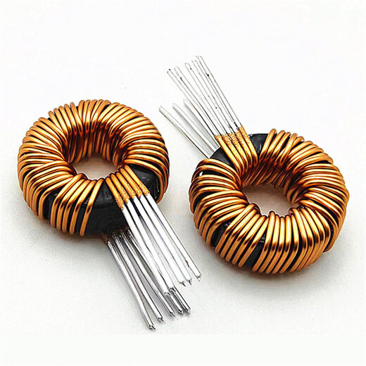 33mm 10UH 60A 5 1.3 wires S130125 FeSiAl magnetic ring inductor High current inductor FeSiAl 33MM--6.8UH-5 1.3 wires