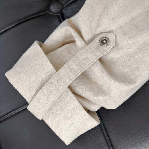 MEIYANG Xingjun shirt 26 spring simple old money casual lapel buttoned long-sleeved shirt-Monday Apricot M