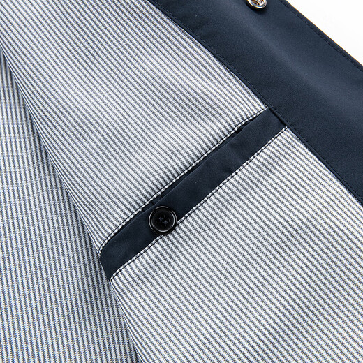 Shanshan (FIRS) fashion spring and autumn new baseball collar jacket men's trendy color matching sports outdoor men's tops