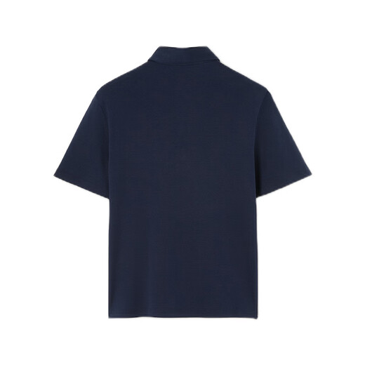 Loro Piana/Noyo Piana LP men's Tremezzo Polo shirt pure cotton knitted lapel short-sleeved pullover 2026 new navy blue (W000) XS