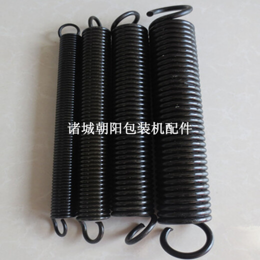 He Jiagong vacuum machine packaging machine accessories double chamber single chamber through tension spring with hook rocker arm tension spring sealing machine accessories 3*22*245