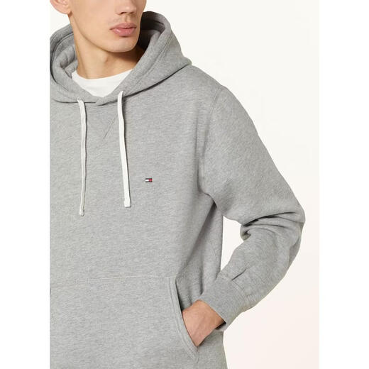 Tommy Hilfiger Tommy Hilfiger men's sweatshirt warm and comfortable cotton dark blue daily casual jacket simple 26 new style BLACK one size | M